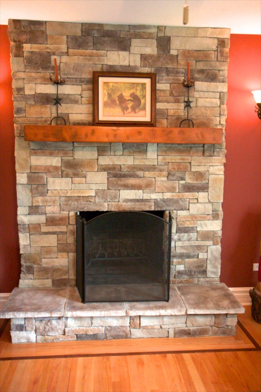 Does My Stone Fireplace Have To Extend To The Ceiling ...