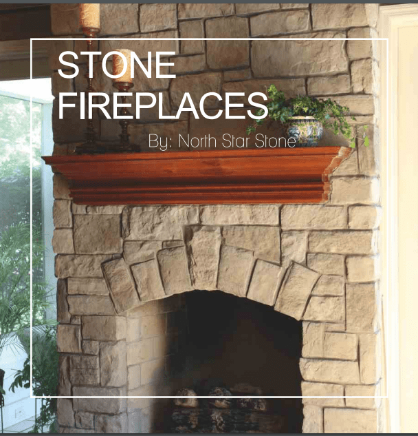 creative writing description of fireplace stone