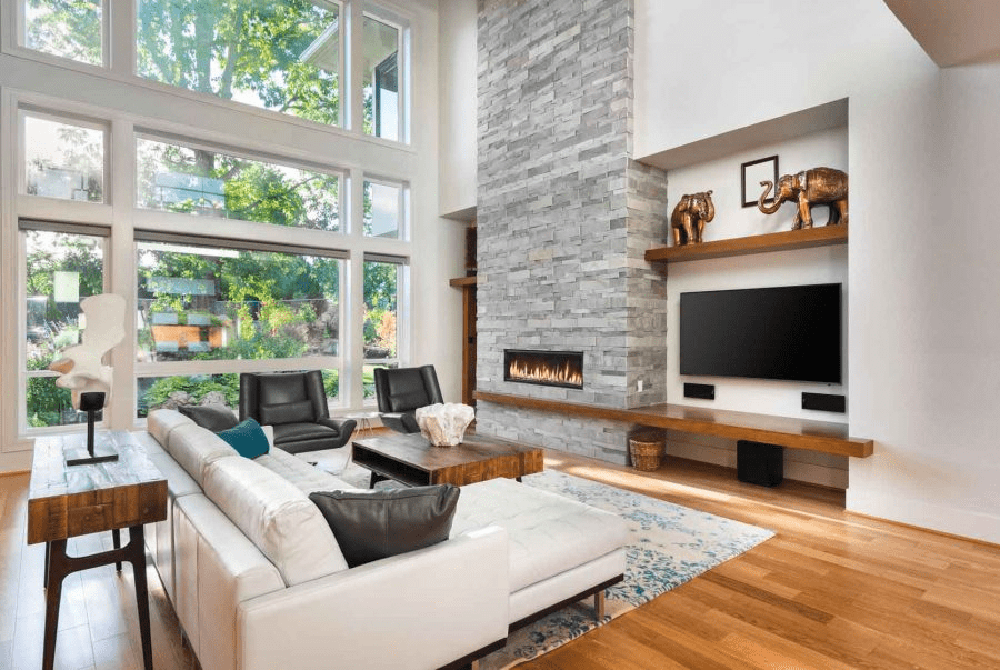 How to Control Dust During Indoor Stone Veneer Fireplace Remodeling